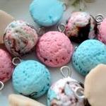 6pcs Assorted Flavors Ice Cream Scoop Charms